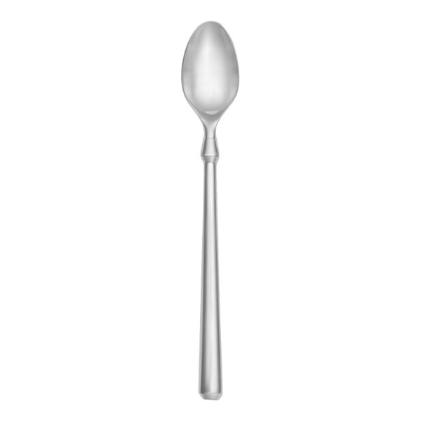 Libbey Parsons 7 3/4" 18/8 Stainless Steel Forged Extra Heavy Weight Iced Tea Spoon - 12/Case