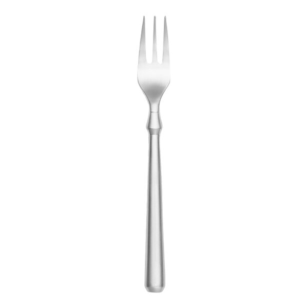 Libbey Parsons 6" 18/8 Stainless Steel Forged Extra Heavy Weight Cocktail Fork - 12/Case