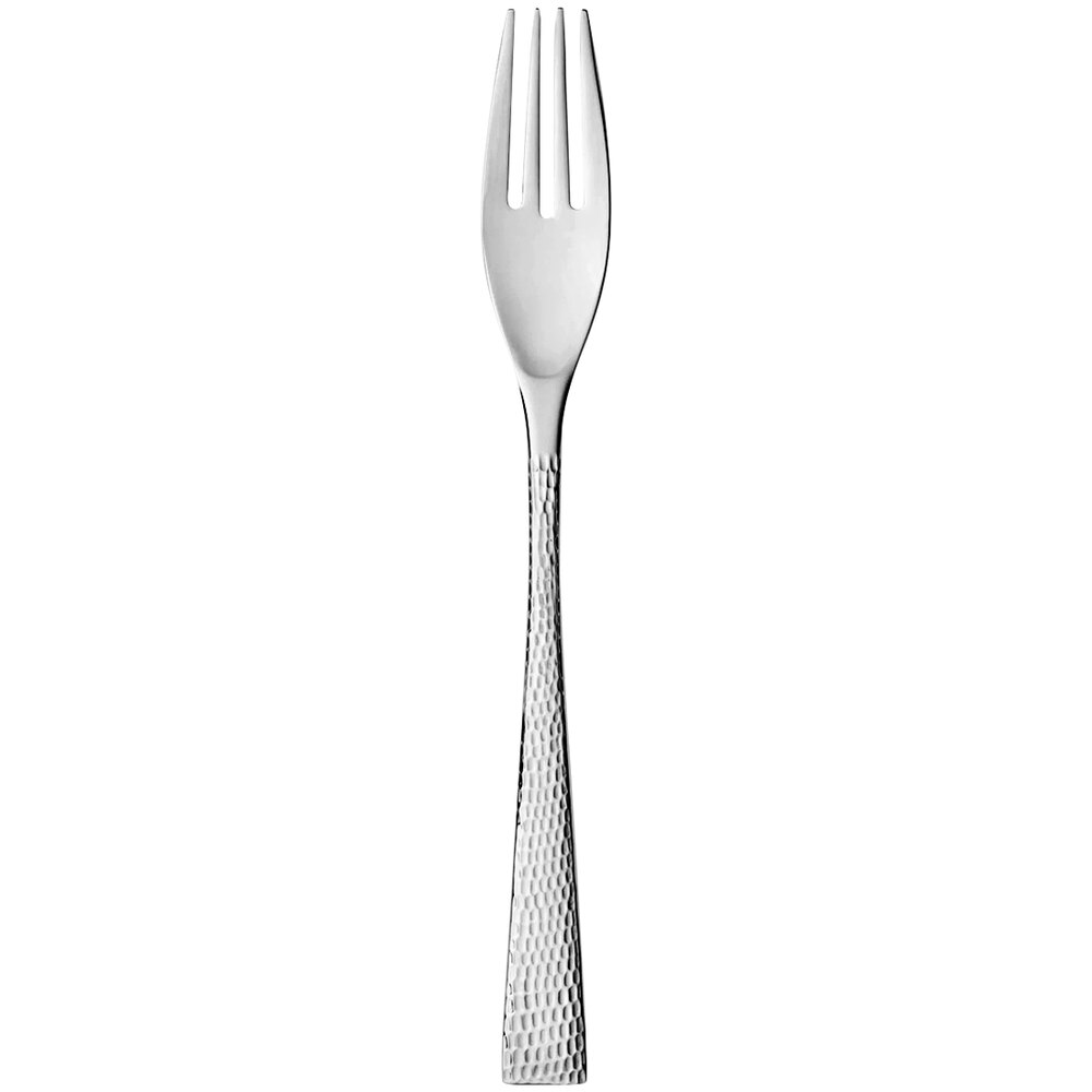Reserve by Libbey Atlantica 7 1/8" 18/10 Stainless Steel Extra Heavy Weight Salad Fork - 12/Case