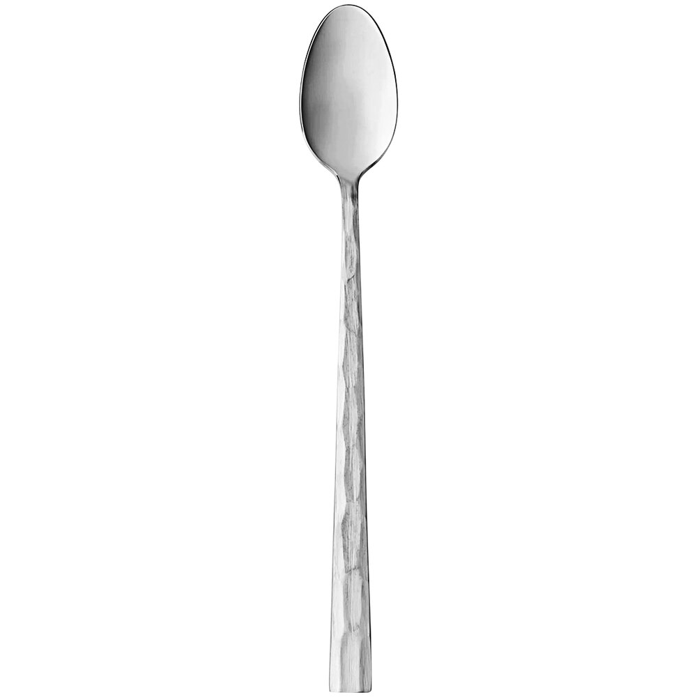 Reserve by Libbey Silver Forest 7 1/2" 18/10 Stainless Steel Extra Heavy Weight Iced Tea Spoon - 12/Case