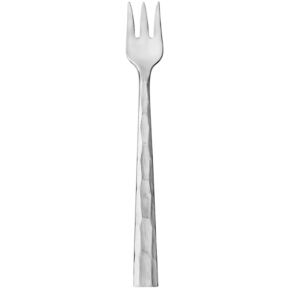 Reserve by Libbey Silver Forest 5 3/8" 18/10 Stainless Steel Extra Heavy Weight Cocktail Fork - 12/Case