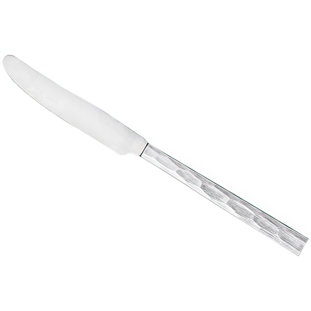 Reserve by Libbey Silver Forest 9 1/2" 18/10 Stainless Steel Extra Heavy Weight Dinner Knife - 12/Case