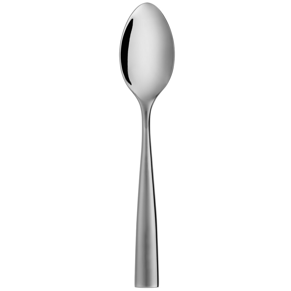 Reserve by Libbey 957 002 Aspect 7 1/4" 18/10 Stainless Steel Extra Heavy Weight Dessert Spoon - 12/Case