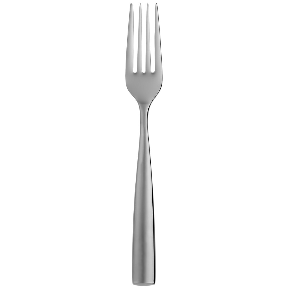 Reserve by Libbey 957 038 Aspect 7 1/8" 18/10 Stainless Steel Extra Heavy Weight Dessert / Salad Fork - 12/Case