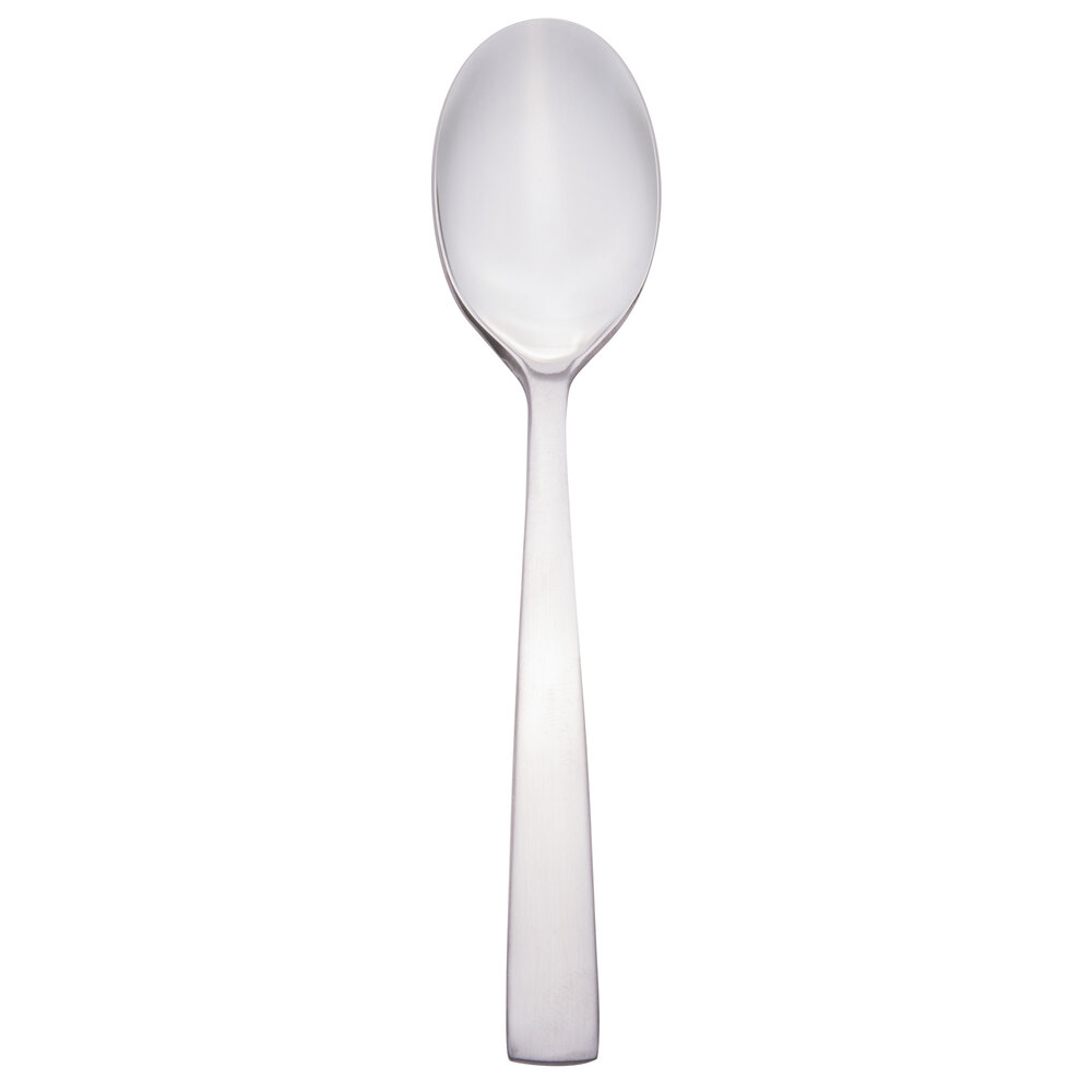 Libbey 962 007 Oceanside 4 3/8" 18/0 Stainless Steel Heavy Weight Demitasse Spoon - 36/Case
