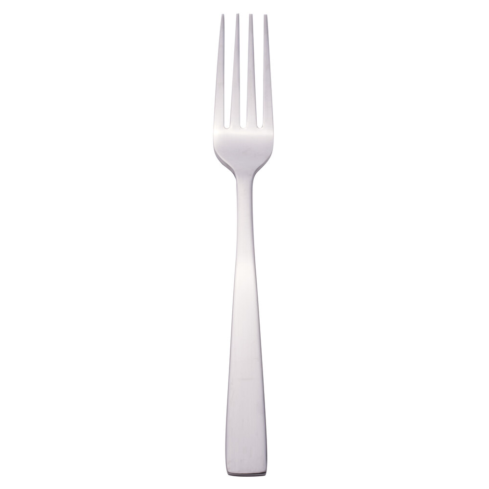 Libbey 962 027 Oceanside 8" 18/0 Stainless Steel Heavy Weight Dinner Fork - 36/Case