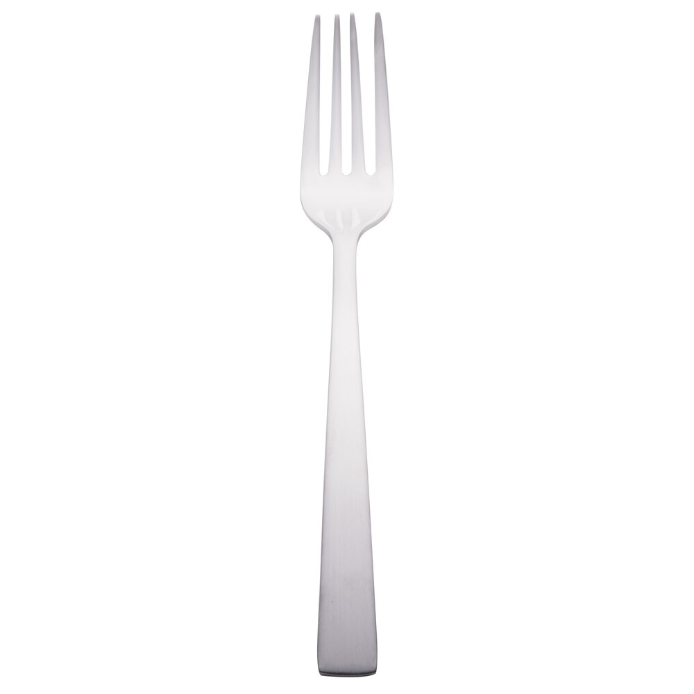 Libbey 962 030 Oceanside 7 1/8" 18/0 Stainless Steel Heavy Weight Utility / Dessert Fork - 36/Case
