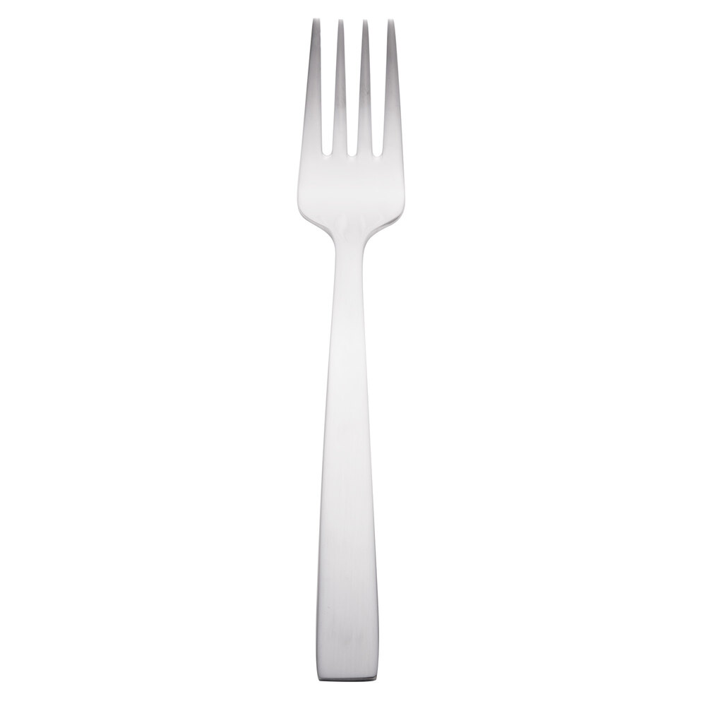 Libbey 962 038 Oceanside 7" 18/0 Stainless Steel Heavy Weight Salad Fork - 36/Case