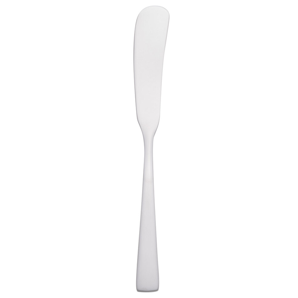Libbey 962 053 Oceanside 6 1/8" 18/0 Stainless Steel Heavy Weight Butter Spreader - 36/Case