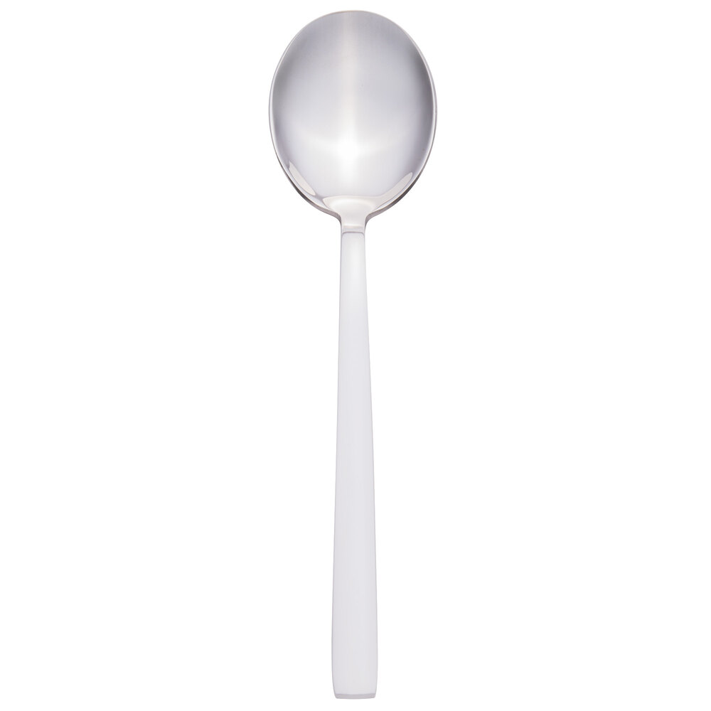 Libbey 963 001 Elexa 6 1/8" 18/0 Stainless Steel Heavy Weight Teaspoon - 36/Case