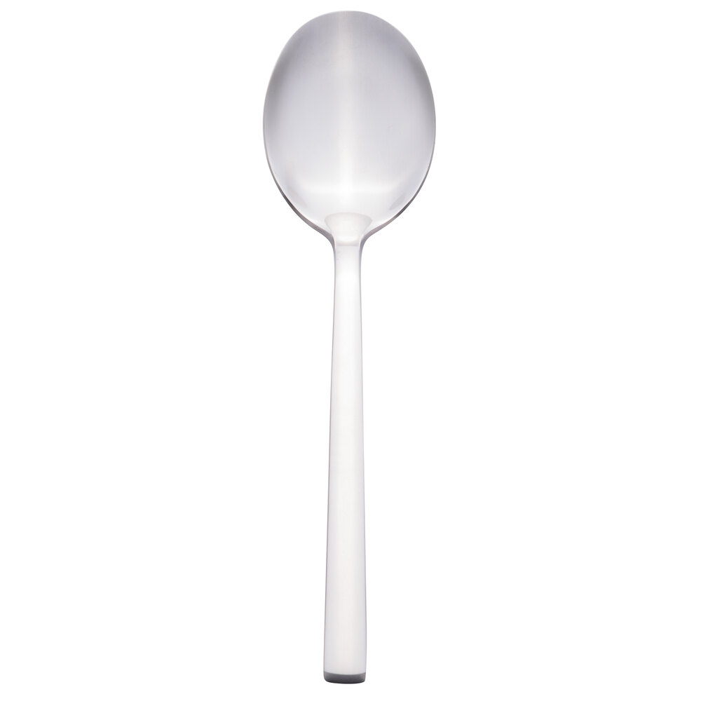 Libbey 963 002 Elexa 8 1/8" 18/0 Stainless Steel Heavy Weight Dessert Spoon - 36/Case