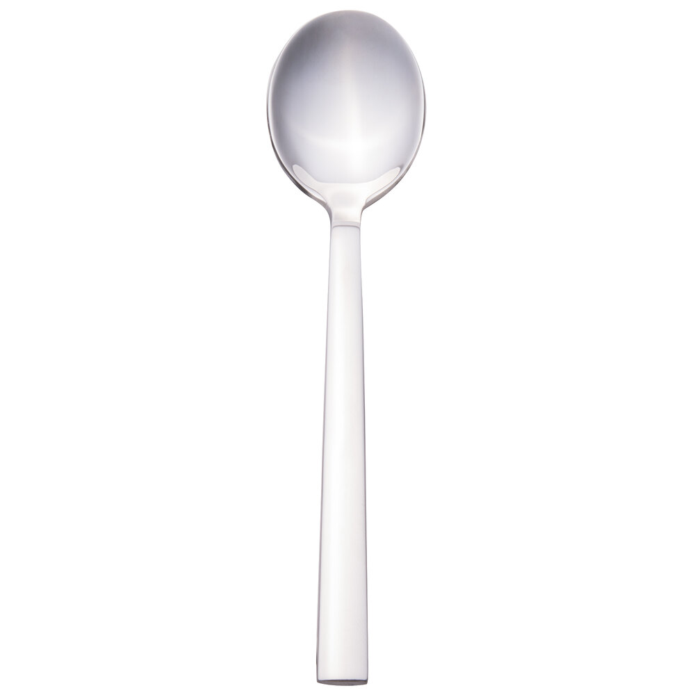 Libbey 963 007 Elexa 5 1/8" 18/0 Stainless Steel Heavy Weight Demitasse Spoon - 36/Case