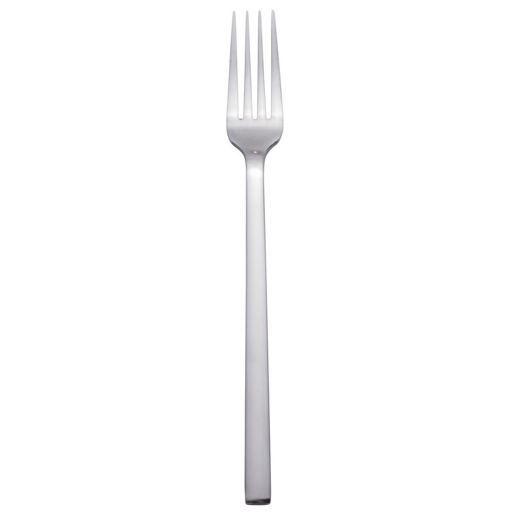 Libbey 963 027 Elexa 8 3/8" 18/0 Stainless Steel Heavy Weight Dinner Fork - 36/Case