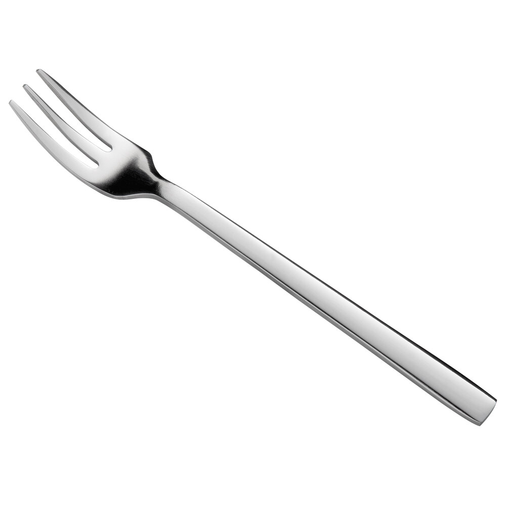 Libbey 963 029 Elexa 5 1/4" 18/0 Stainless Steel Heavy Weight Cocktail Fork - 36/Pack