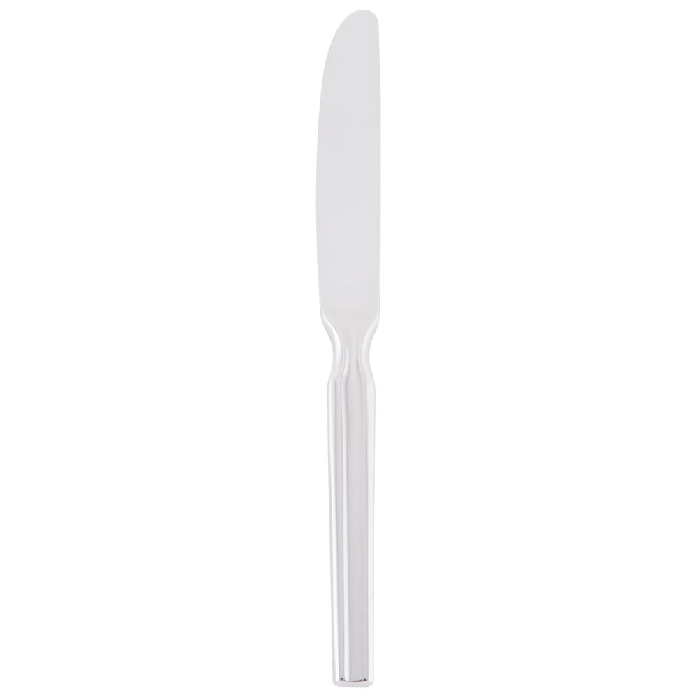 Libbey 969 554 Madison 7 1/8" 18/8 Stainless Steel Extra Heavy Weight Bread and Butter Knife - 36/Case