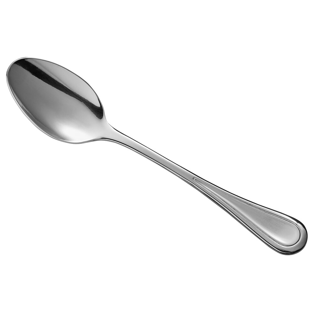 Libbey 971 001 Aspen 6 1/8" 18/8 Stainless Steel Extra Heavy Weight Teaspoon - 36/Case