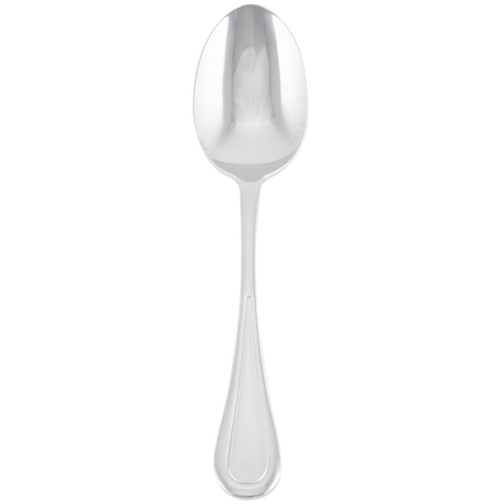 Libbey 971 003 Aspen 8 5/8" 18/8 Stainless Steel Extra Heavy Weight Tablespoon / Serving Spoon - 36/Case