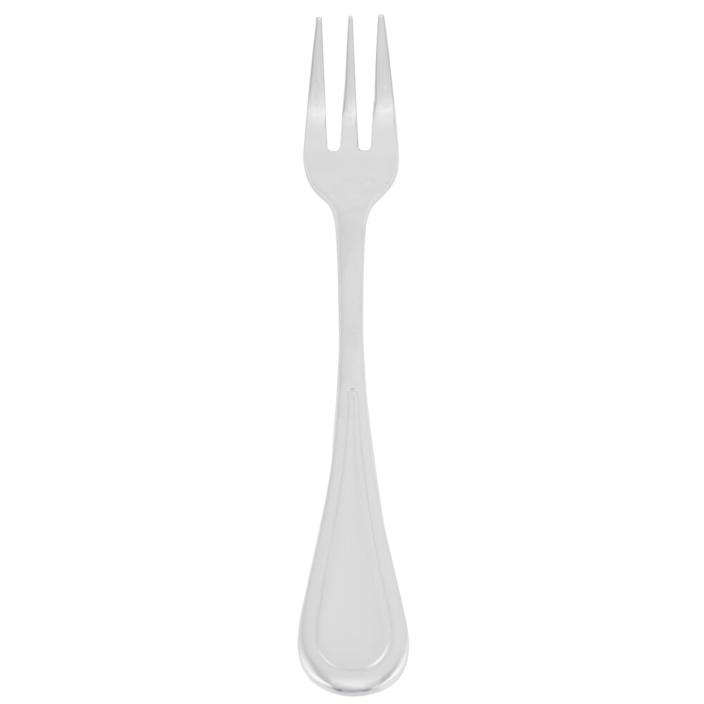 Libbey 971 029 Aspen 5 5/8" 18/8 Stainless Steel Extra Heavy Weight Cocktail Fork - 36/Case