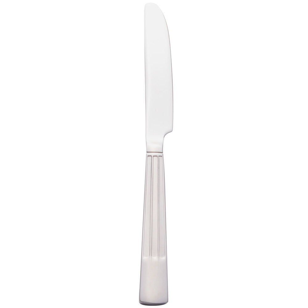 Libbey 972 554 Gibraltar 7" 18/0 Stainless Steel Heavy Weight Bread and Butter Knife - 36/Case