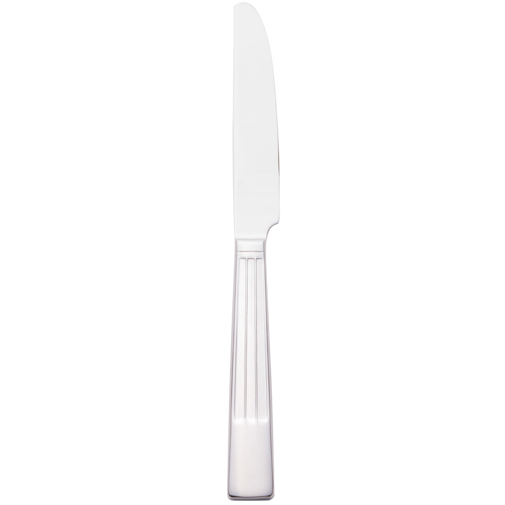 Libbey 972 7502 Gibraltar 9 5/8" 18/0 Stainless Steel Heavy Weight Dinner Knife - 36/Case