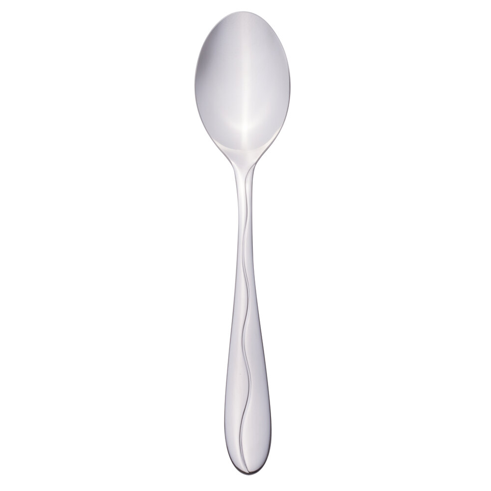 Libbey 973 001 Cantina 6" 18/0 Stainless Steel Heavy Weight Teaspoon - 36/Case