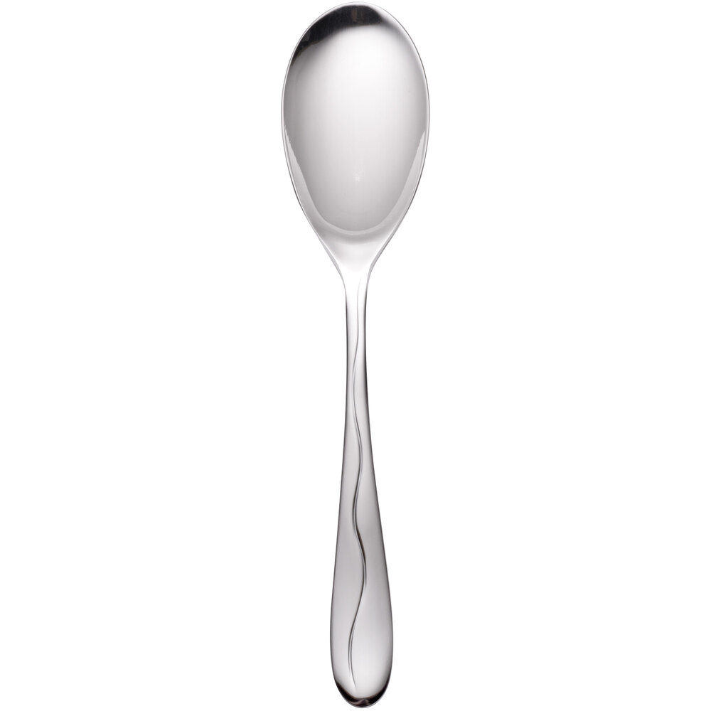 Libbey 973 002 Cantina 6 7/8" 18/0 Stainless Steel Heavy Weight Dessert Spoon - 36/Case