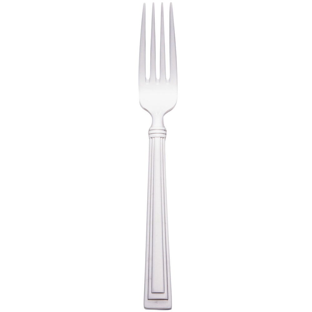 Libbey 977 027 Slate 8 1/8" 18/0 Stainless Steel Heavy Weight Dinner Fork - 36/Case