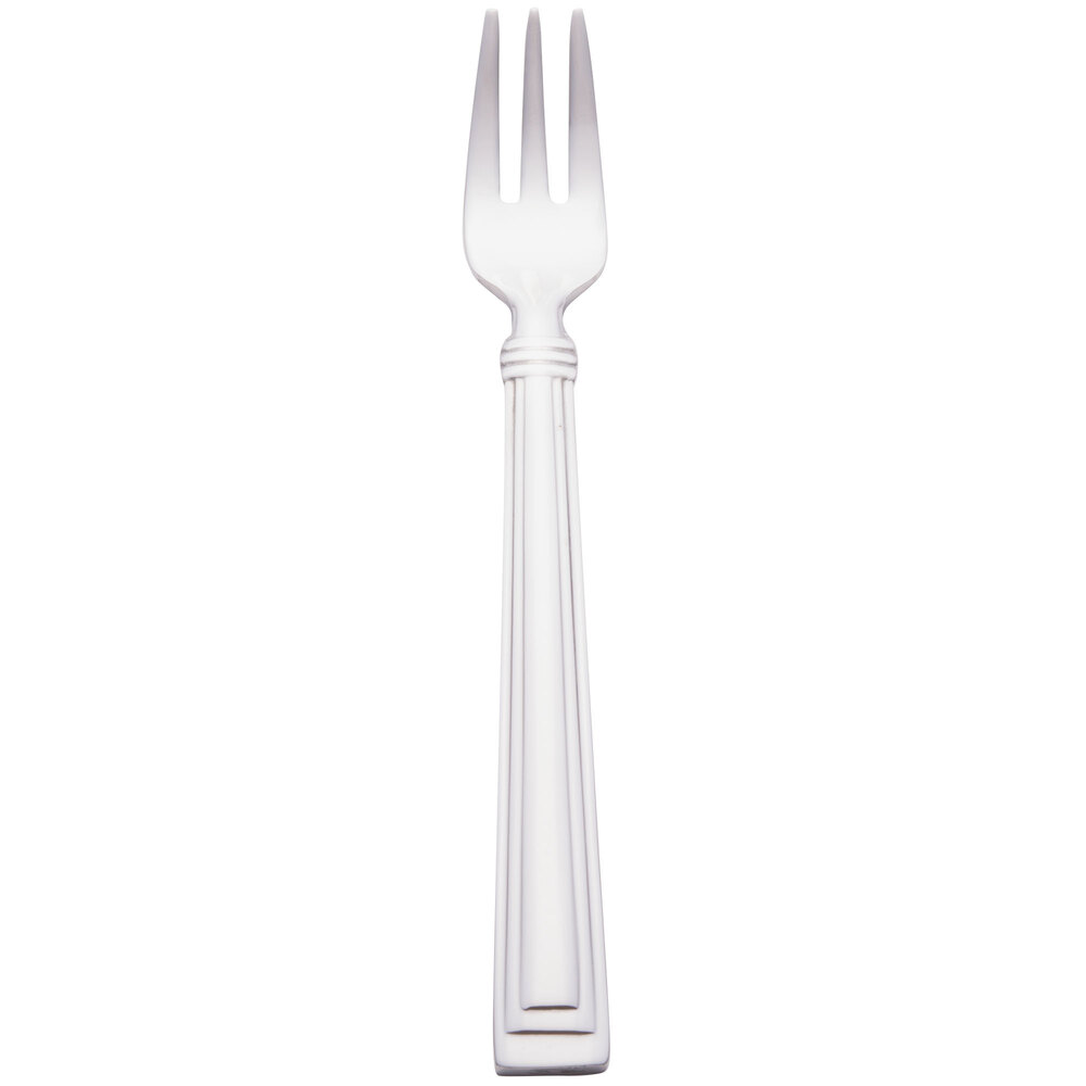 Libbey 977 029 Slate 5 7/8" 18/0 Stainless Steel Heavy Weight Cocktail Fork - 36/Case