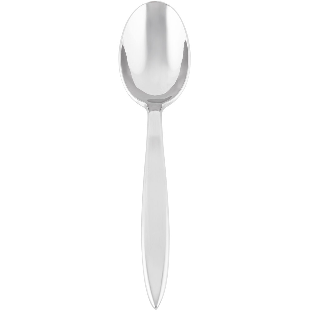 Libbey 982 002 Contempra 7 1/4" 18/8 Stainless Steel Extra Heavy Weight Dessert Spoon - 36/Case