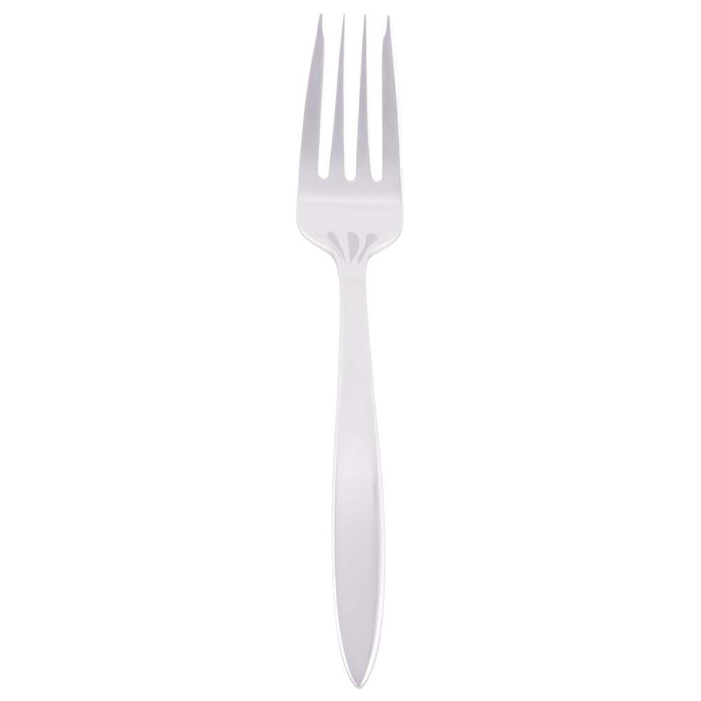 Libbey 982 038 Contempra 6 7/8" 18/8 Stainless Steel Extra Heavy Weight Salad Fork - 36/Case
