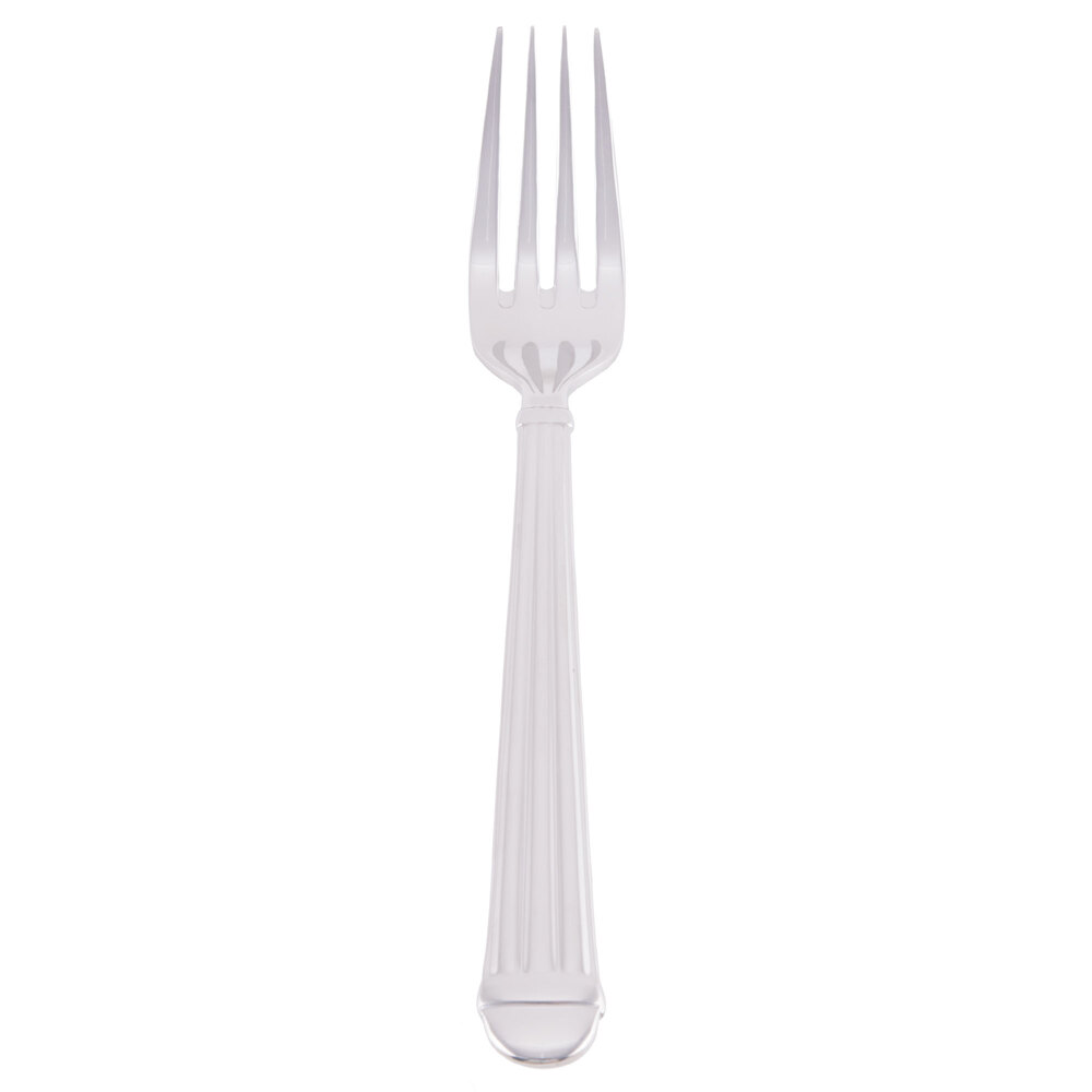 Libbey 983 027 Aegean 7 7/8" 18/8 Stainless Steel Extra Heavy Weight Dinner Fork - 36/Case