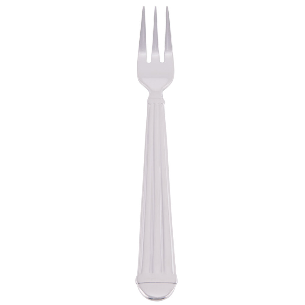 Libbey 983 029 Aegean 5 7/8" 18/8 Stainless Steel Extra Heavy Weight Cocktail Fork - 36/Case