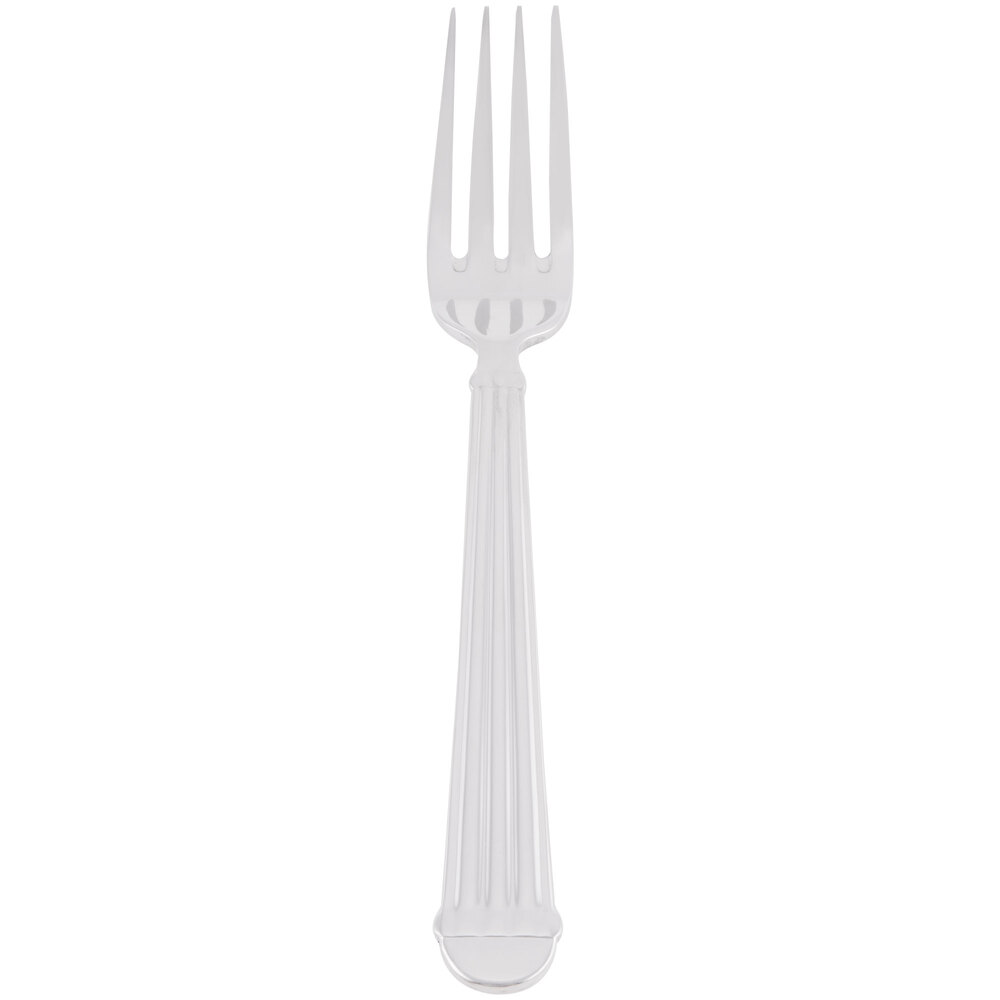 Libbey 983 030 Aegean 7 1/8" 18/8 Stainless Steel Extra Heavy Weight Dessert Fork - 36/Case