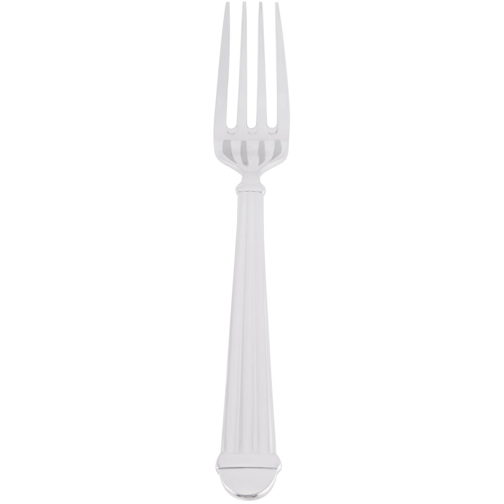 Libbey 983 038 Aegean 6 3/4" 18/8 Stainless Steel Extra Heavy Weight Salad Fork - 36/Case