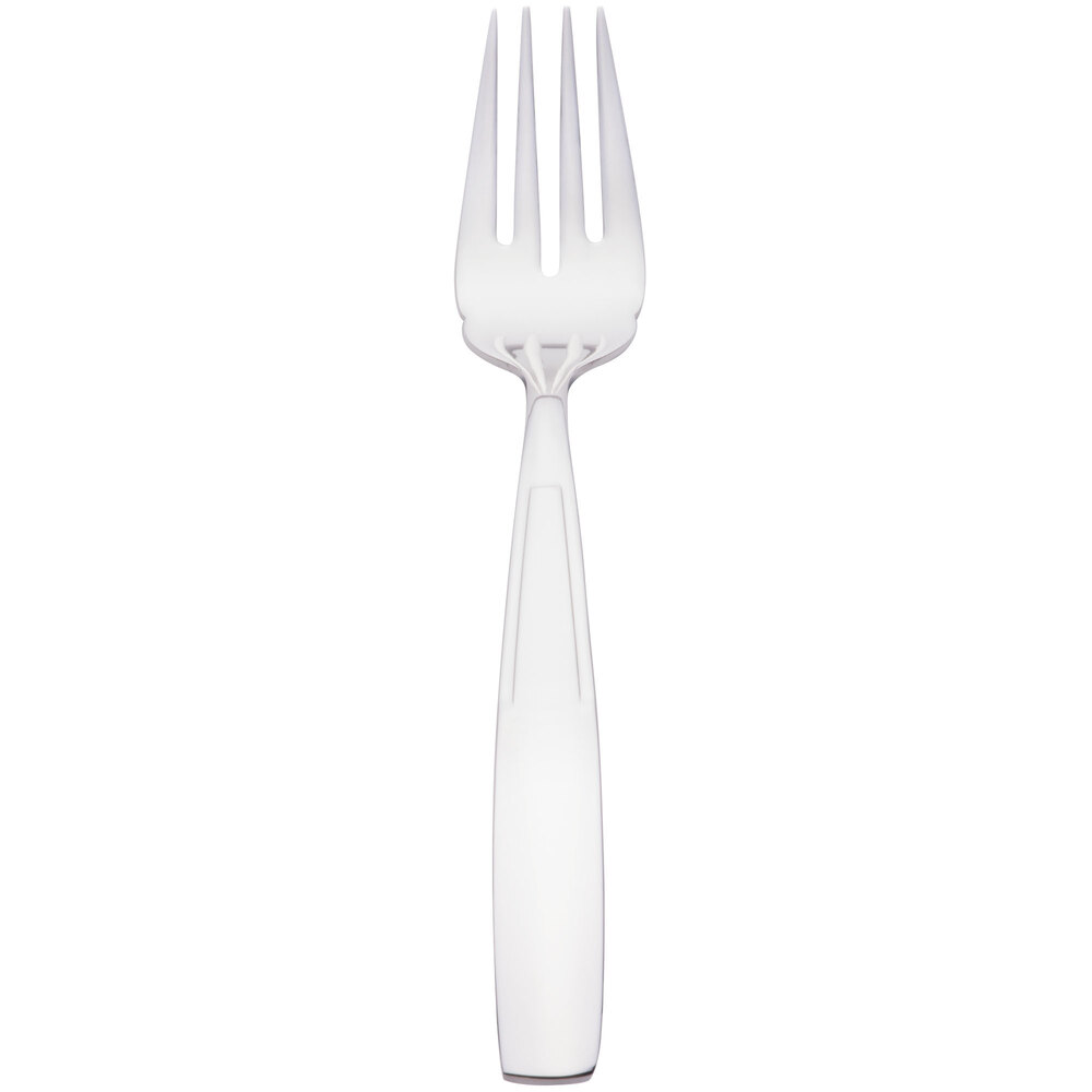 Libbey 989 038 Quantum 7" 18/0 Stainless Steel Heavy Weight Salad Fork - 36/Case