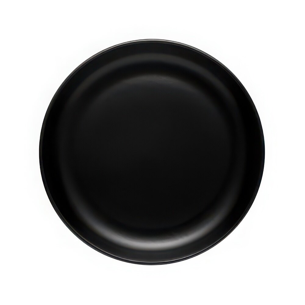 Libbey Driftstone 34 oz. Onyx Satin Matte Porcelain Low Bowl - 12/Case