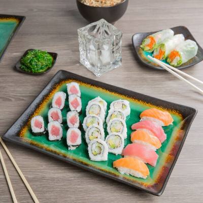 Libbey BF-13 Hakone 13 1/2" x 9 1/4" Stoneware Platter