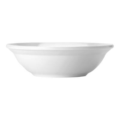 Libbey Basics 10 oz. Bright White Narrow Rim Melamine Bowl