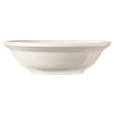 Libbey BO-1131 Basics Orbis 10 oz. Bright White Porcelain Grapefruit Bowl