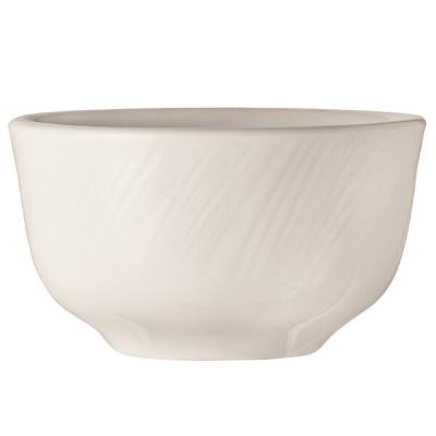 Libbey BO-1140 Basics Orbis 8 oz. Bright White Porcelain Bouillon