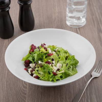Libbey BW-8102 Chef's Selection II 16 oz. Ultra Bright White Sea Bright Bowl