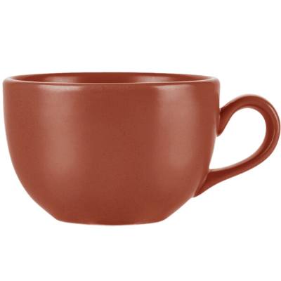 Libbey DRI-12-C Driftstone 7.75 oz. Clay Satin Matte Porcelain Cup