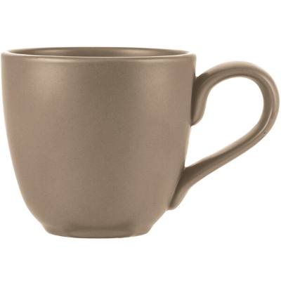 Libbey DRI-13-S Driftstone 12 oz. Sand Satin Matte Porcelain Mug