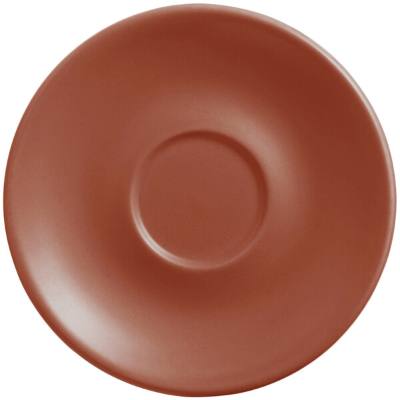 Libbey DRI-14-C Driftstone 6" Clay Satin Matte Porcelain Saucer