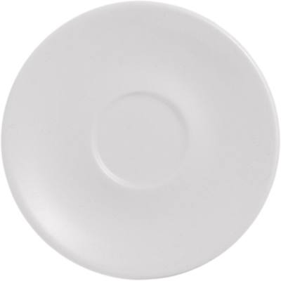 Libbey DRI-14-D Driftstone 6" Driftwood Satin Matte Porcelain Saucer