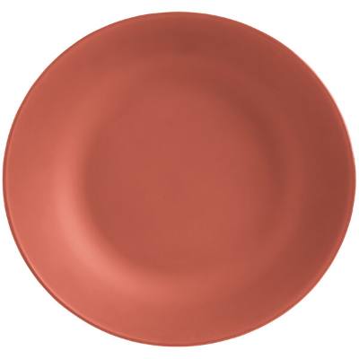 Libbey DRI-16-CME Driftstone 115 oz. Clay Organic Melamine Coupe Serving Bowl