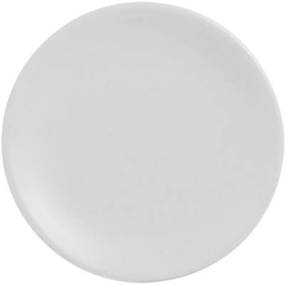Libbey Driftstone 6" Driftwood Satin Matte Porcelain Coupe Plate