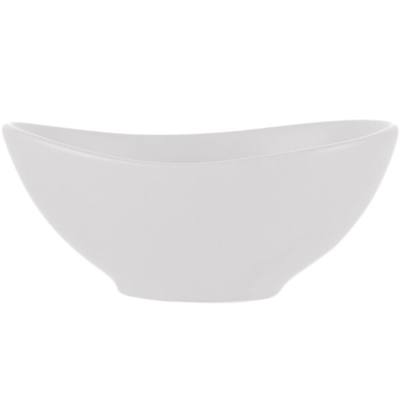 Libbey DRI-5-D Driftstone 3.75 oz. Driftwood Satin Matte Organic Porcelain Bowl