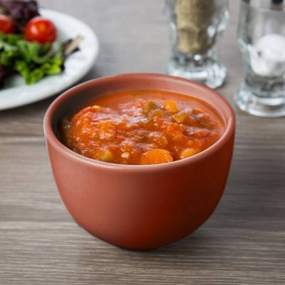 Libbey DRI-9-C Driftstone 10 oz. Clay Satin Matte Porcelain Bouillon
