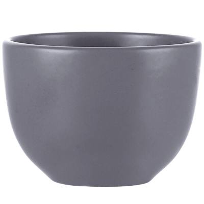Libbey DRI-9-G Driftstone 10 oz. Granite Satin Matte Porcelain Bouillon
